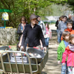animalier et enfants à zoodyssée