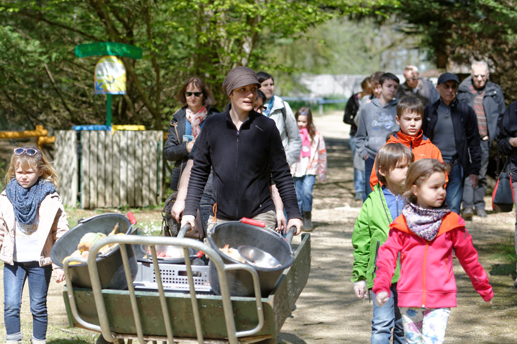 animalier et enfants à zoodyssée