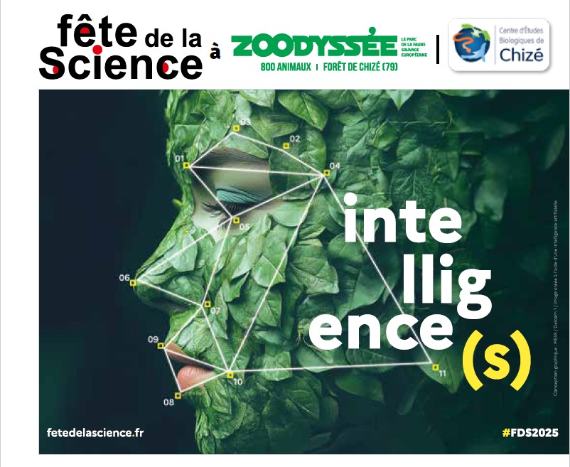 Zoodyssée fête la Science le vendredi 3* et le samedi 4 octobre 2025.
